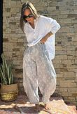 Hush Pillow Cotton Bandana B Classic Barrel Pant Cloud Grey